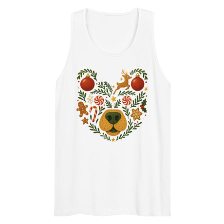 Winter Bear (Tank top)-Christmas Tank Tops-Swish Embassy