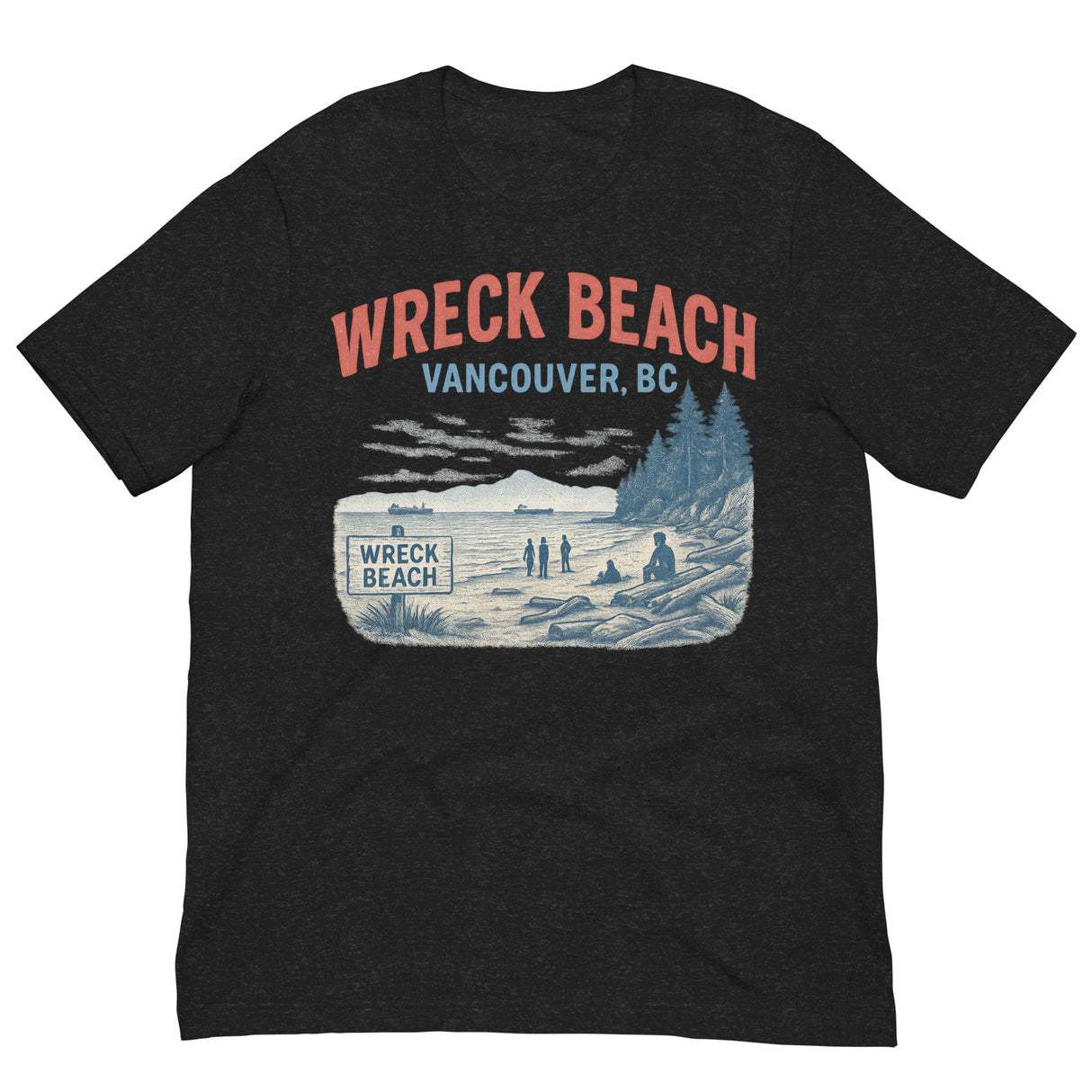 Wreck Beach-T-Shirts-Swish Embassy