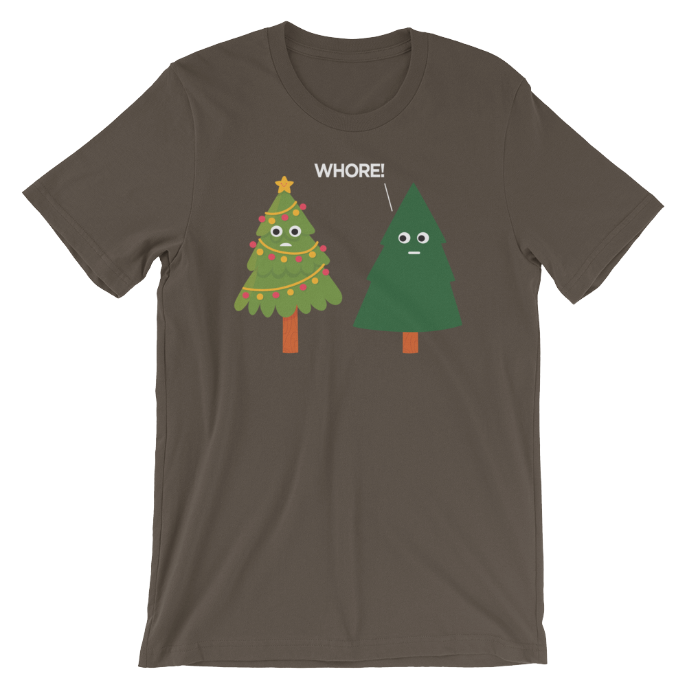 X-Mas Tree Shade-Christmas T-Shirts-Swish Embassy