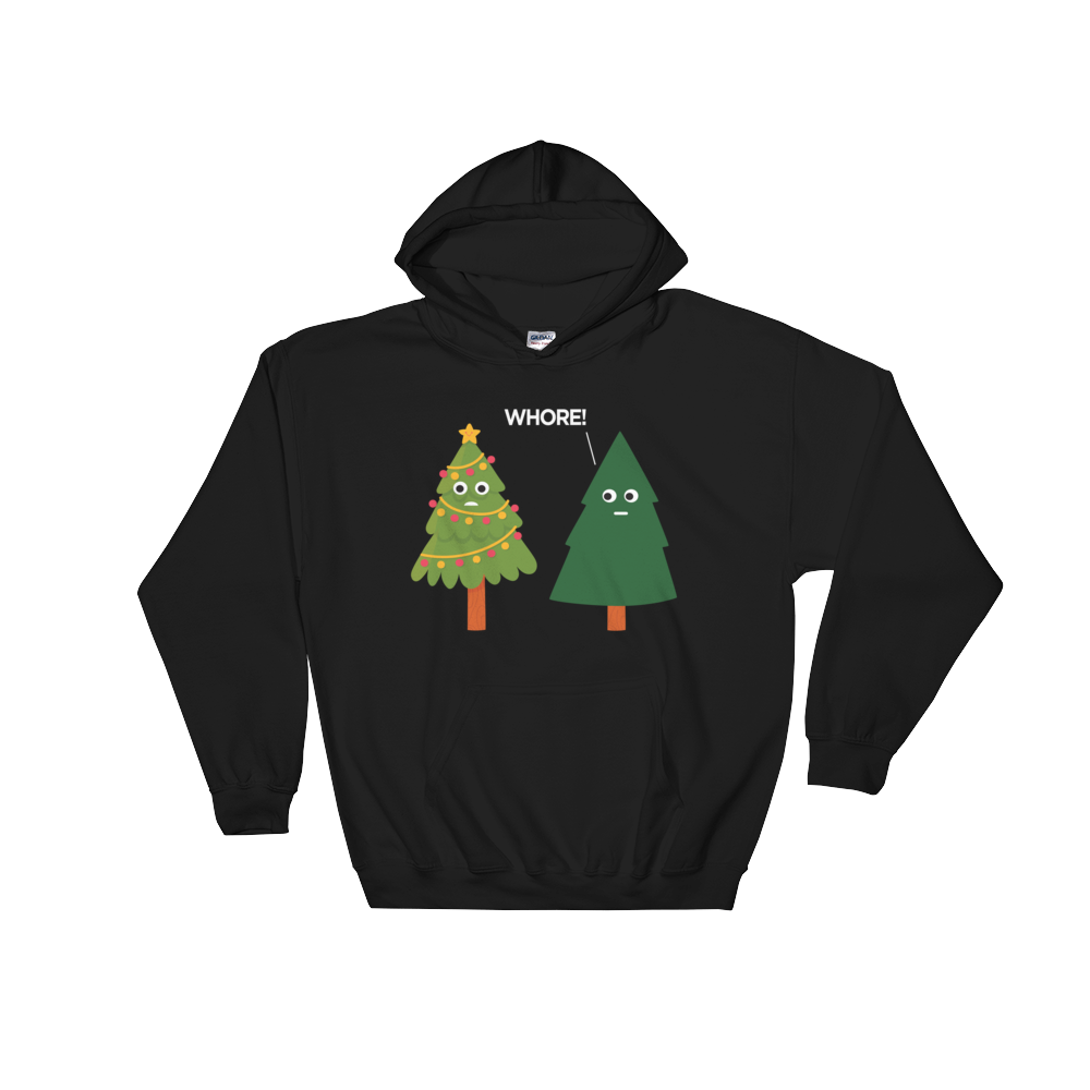 X-Mas Tree Shade (Hoodie)-Hoodie-Swish Embassy