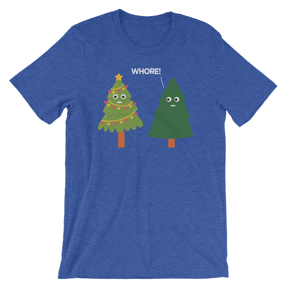 X-Mas Tree Shade-T-Shirts-Swish Embassy