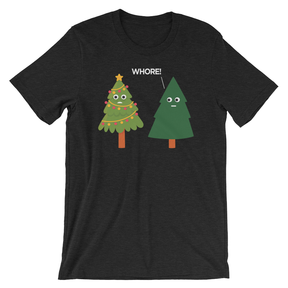 X-Mas Tree Shade-T-Shirts-Swish Embassy