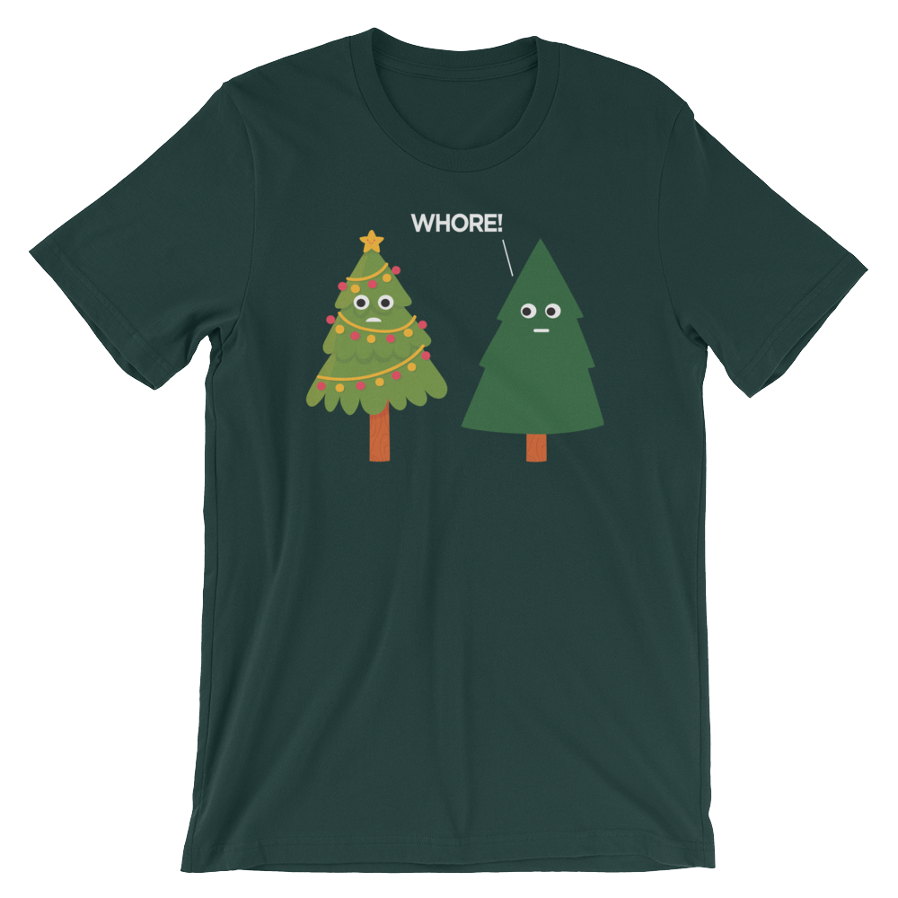 X-Mas Tree Shade-T-Shirts-Swish Embassy