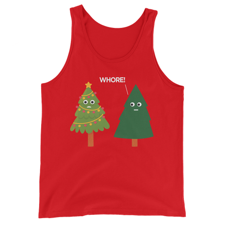 X-Mas Tree Shade (Tank Top)-Christmas Tank Tops-Swish Embassy