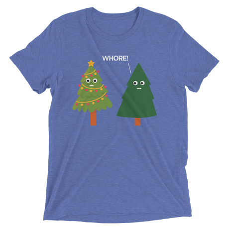 X-Mas Tree Shade (Triblend)-Triblend T-Shirt-Swish Embassy