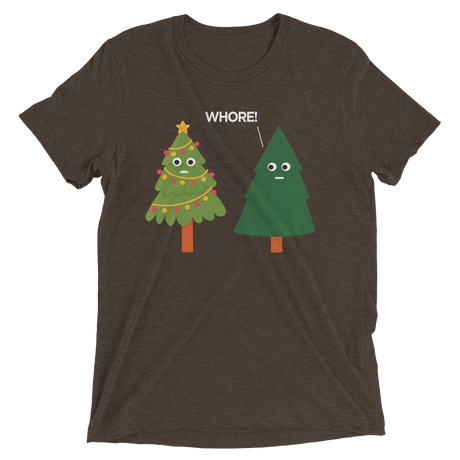 X-Mas Tree Shade (Triblend)-Triblend T-Shirt-Swish Embassy