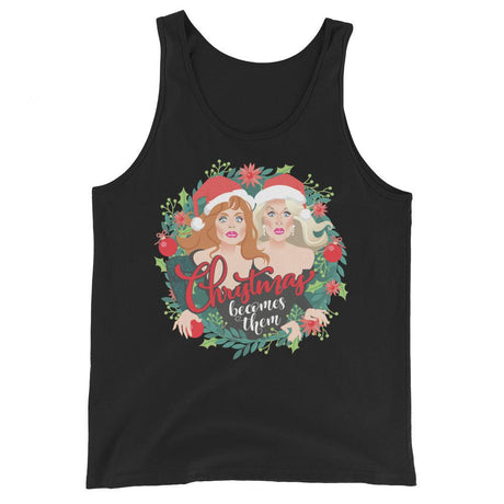 Xmas Becomes Them (Tank Top)-Christmas Tank Tops-Swish Embassy
