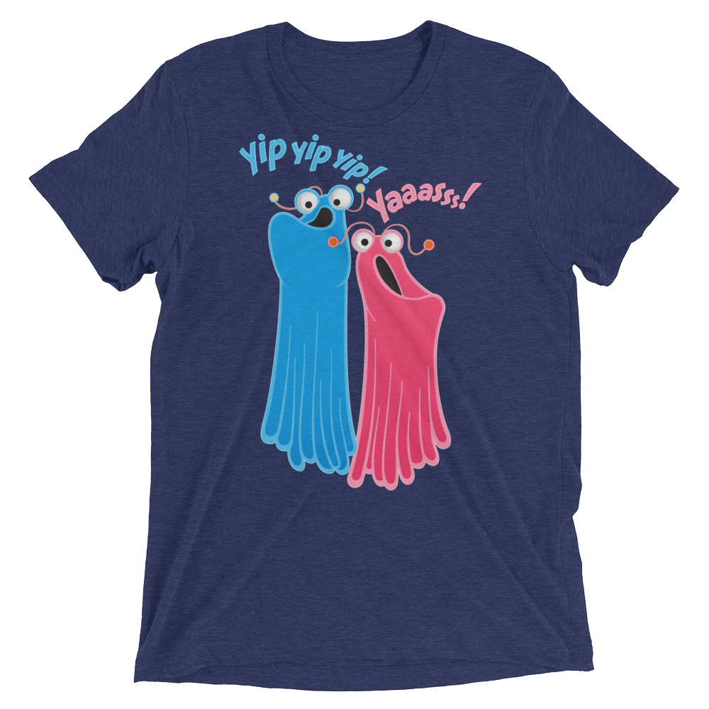 Yip Yip Yasss (Triblend)-Triblend T-Shirt-Swish Embassy