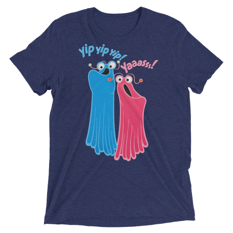 Yip Yip Yasss (Triblend)-Triblend T-Shirt-Swish Embassy