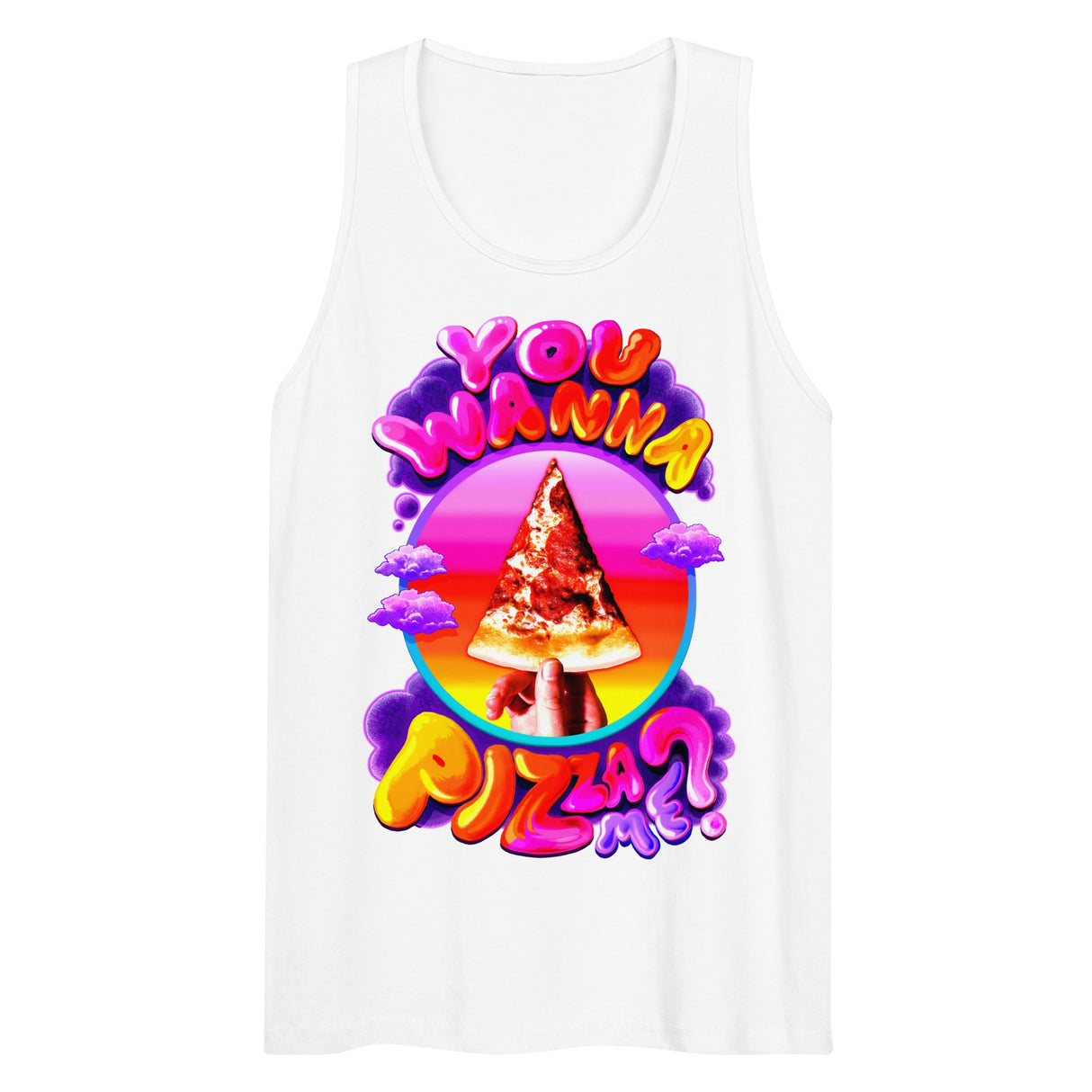 You Wanna Pizza Me? (Tank Top)-Tank Top (Staging)-Swish Embassy