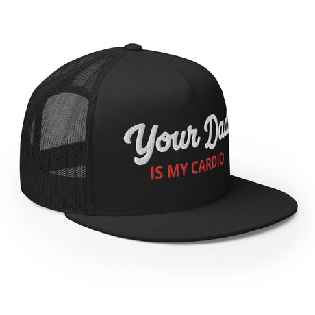 Your Dad is my Cardio (Trucker Cap)-Headwear-Swish Embassy