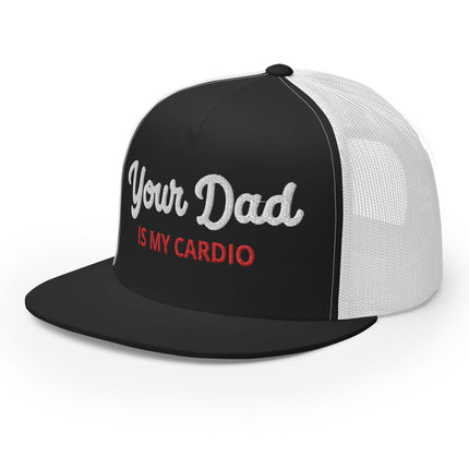 Your Dad is my Cardio (Trucker Cap)-Headwear-Swish Embassy
