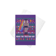 Yuletide Gay (Greeting Card)-Greeting Card-Swish Embassy