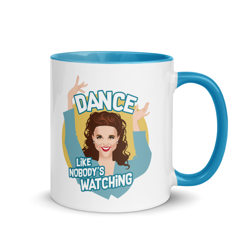 Dance Like Nobody's Watching (Mug) - Blue