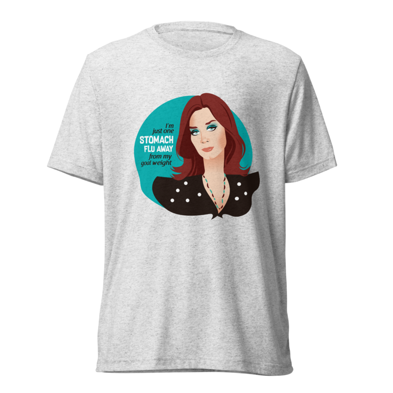 Goal Weight (Triblend) - White Fleck Triblend
