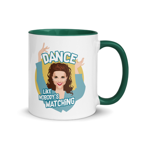 Dance Like Nobody's Watching (Mug) - Dark Green