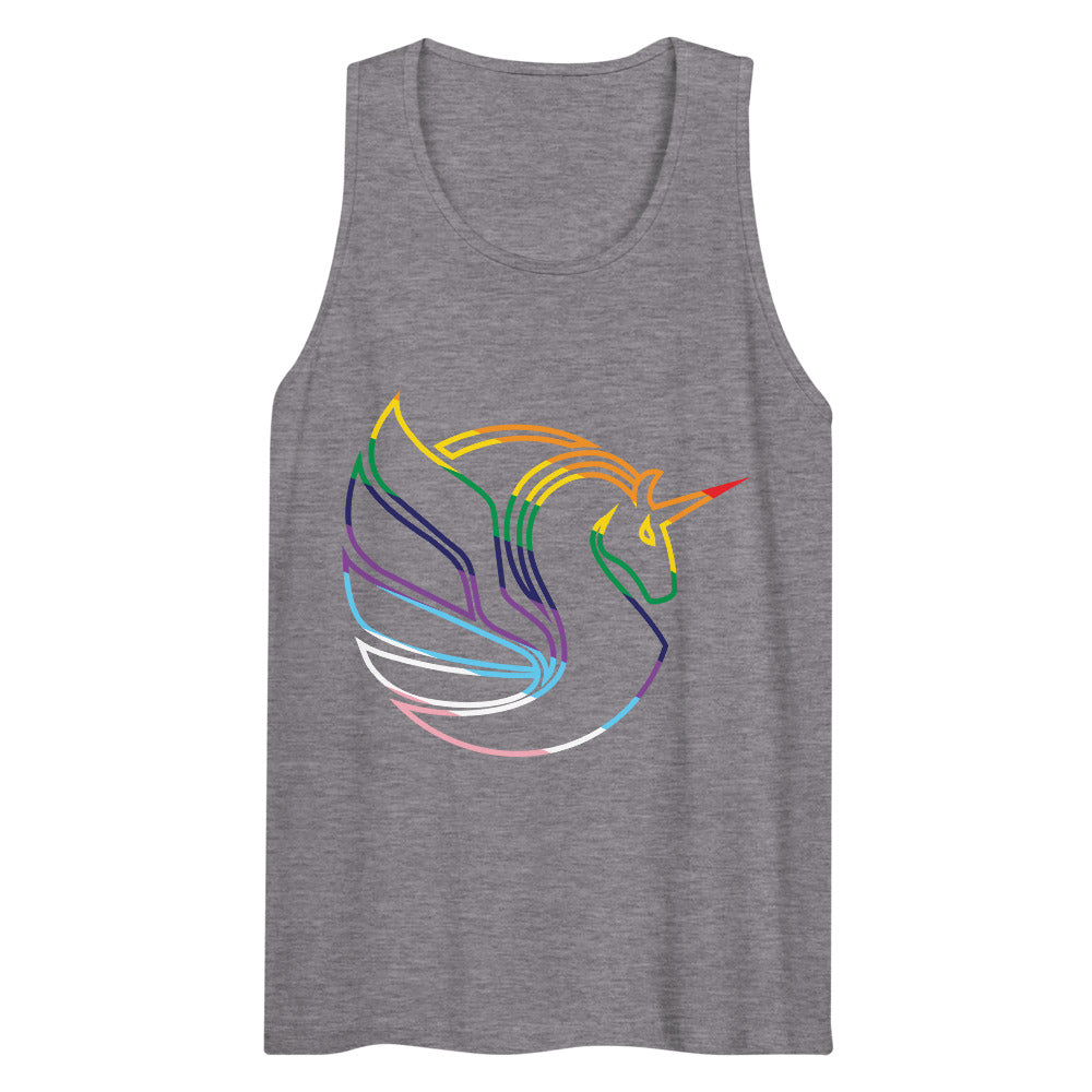 Swish Pride (Tank Top) - Athletic Heather