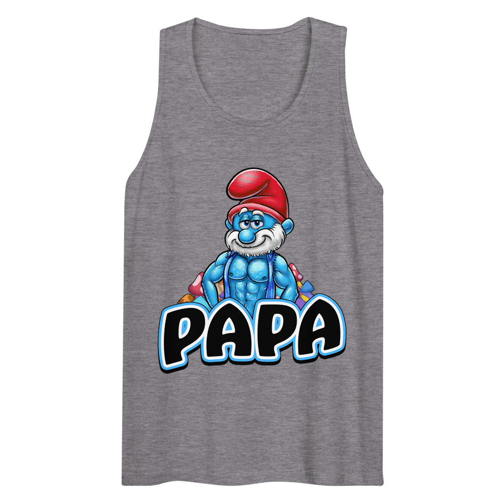 Brawny Papa (Tank Top) - Athletic Heather