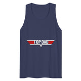 Top Dad/Daddy/Zad/Zaddy (Tank Top) - Harbor Blue