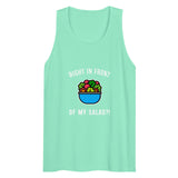 Right in Front of my Salad? (Tank Top) - Mint