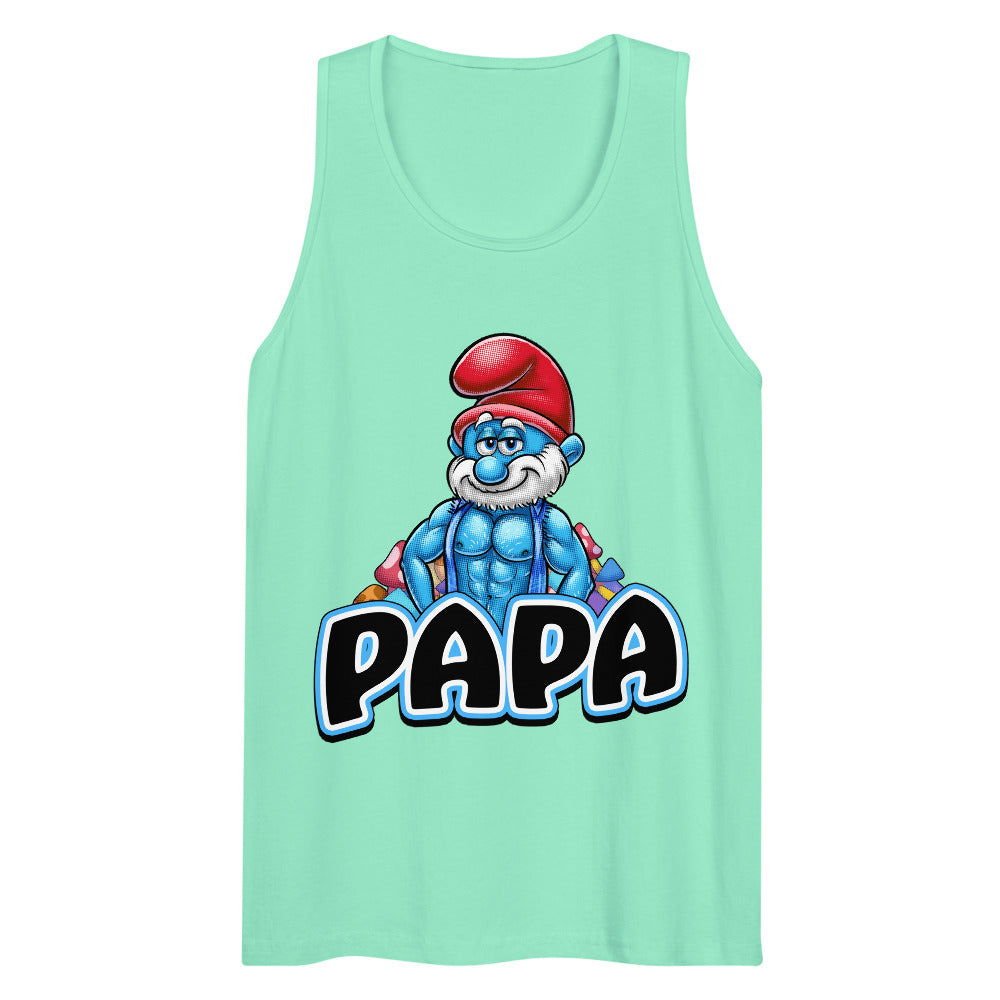 Brawny Papa (Tank Top) - Mint