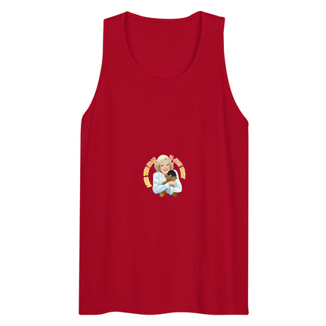 This Bear is Just Right (Tank Top) - Red