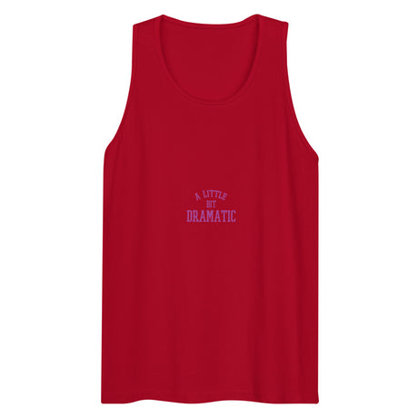 A Little Bit Dramatic (Tank Top) - Red