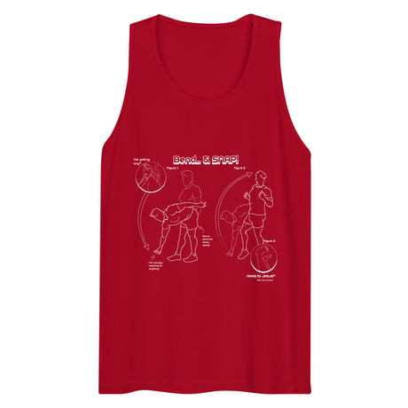 Pliez et accrochez (Tank Top) - Red