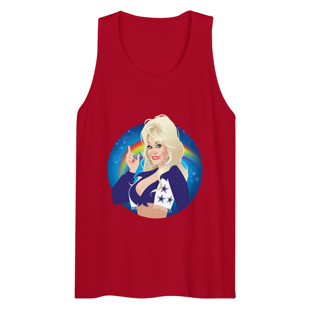Here Comes the Rainbow (Tank Top) - Red