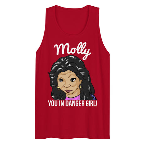 Molly You in Danger Girl (Tank Top) - Red