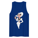 Champagne & Shoulder Pads (Tank Top) - Team Royal