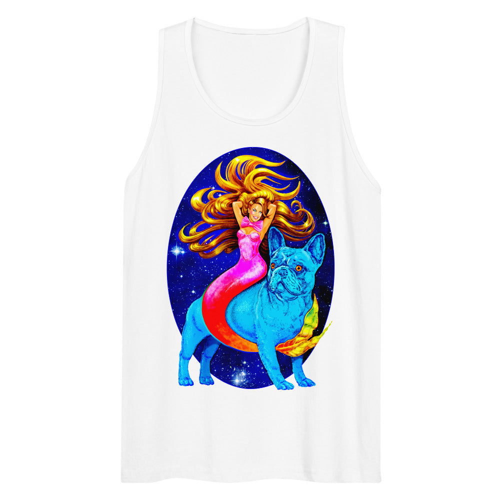 Mer-Dogue (Tank Top) - White