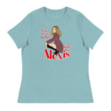 A Little Bit (Women's Relaxed T-Shirt)-Women's T-Shirts-Swish Embassy