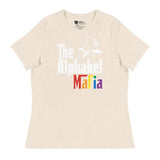 Alphabet Mafia (Women's Relaxed T-Shirt)-Women's T-Shirts-Swish Embassy