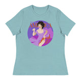 America (Women's Relaxed T-Shirt)-Women's T-Shirts-Swish Embassy