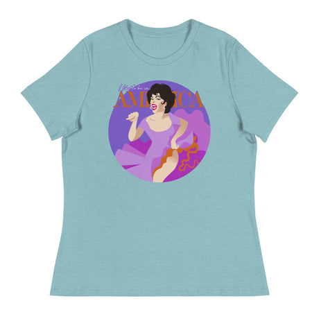 America (Women's Relaxed T-Shirt)-Women's T-Shirts-Swish Embassy