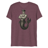 Art Deco Merman (Triblend)-Triblend T-Shirt-Swish Embassy