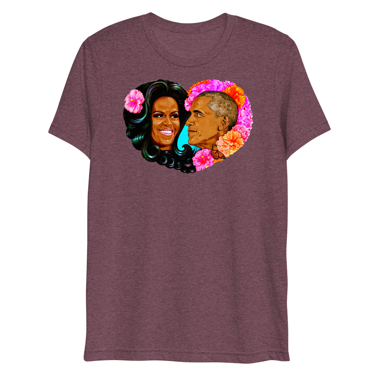 Barack to the Future (Triblend)-Triblend T-Shirt-Swish Embassy