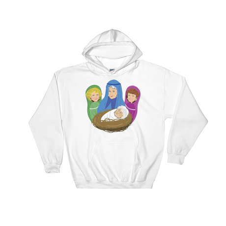 Birth of Cheesecake (Hoodie)-Christmas Hoodies-Swish Embassy