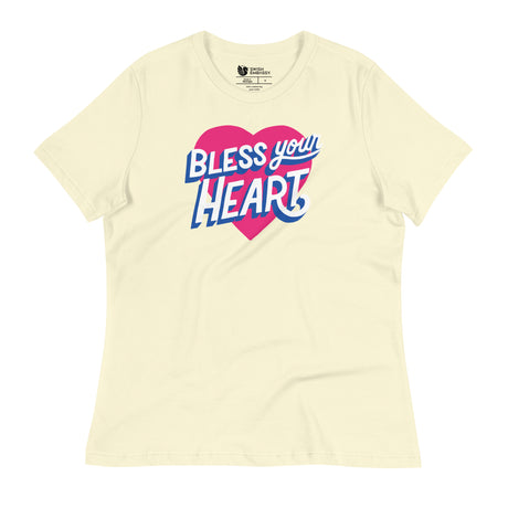 Bless Your Heart (Women's Relaxed T-Shirt)-Women's T-Shirts-Swish Embassy
