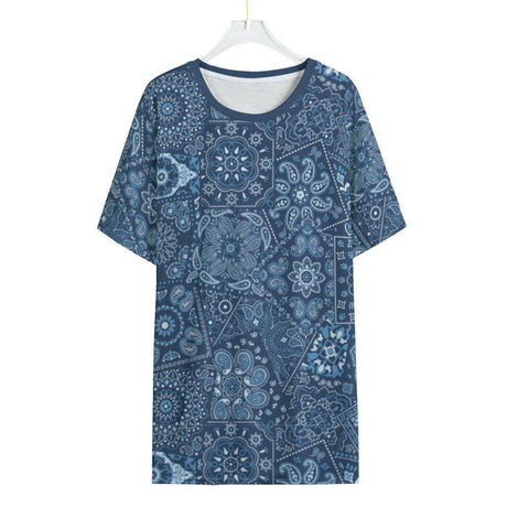 Blue Hanky (Allover T-Shirt)-Allover T-Shirt-Swish Embassy
