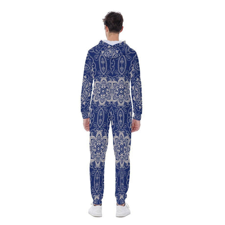 Blue Mendala (AOP Union Suit)-AOP Union Suit-Swish Embassy