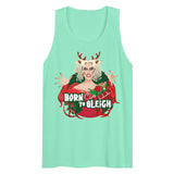 Born to Sleigh (Tank top)-Christmas Tank Tops-Swish Embassy