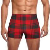 Buffalo Plaid (Square Cut Trunks)-Square Cut Trunks-Swish Embassy