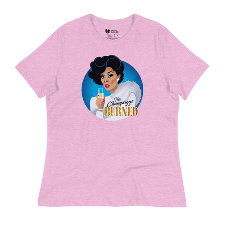 Burned (Women's Relaxed T-Shirt)-Women's T-Shirts-Swish Embassy