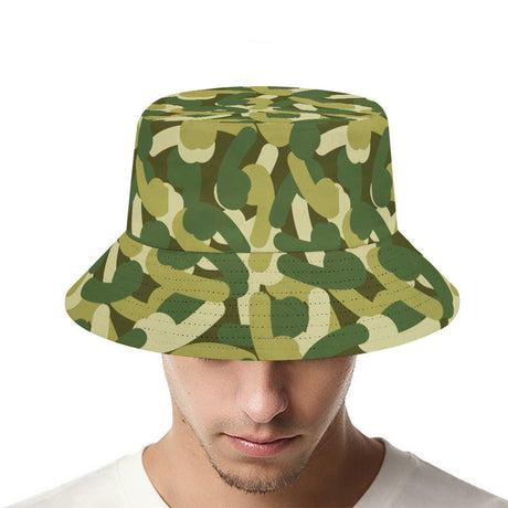 Camo Wiener (Allover Bucket Hat)-Allover Bucket Hat-Swish Embassy