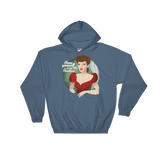 Christmas Garland (Hoodie)-Christmas Hoodies-Swish Embassy