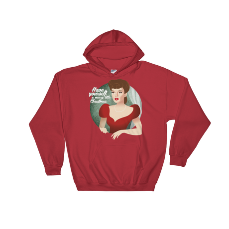 Christmas Garland (Hoodie)-Christmas Hoodies-Swish Embassy