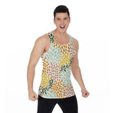 Chrysanthemum (Allover Tank Top)-Allover Tank Top-Swish Embassy