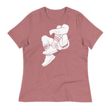Cleavage (Women's Relaxed T-Shirt)-Women's T-Shirts-Swish Embassy